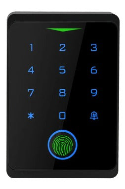Control Acceso WiFi Huella Clave RFID 125Khz Biometrico Seguridad Puerta C150F Zeylink