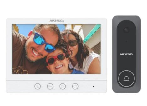 VIDEO PORTERO ANALOGO 4 HILOS KIT DS-KIS213 HIKVISION