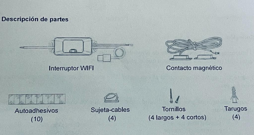 Interruptor WIFI para Portones Automáticos