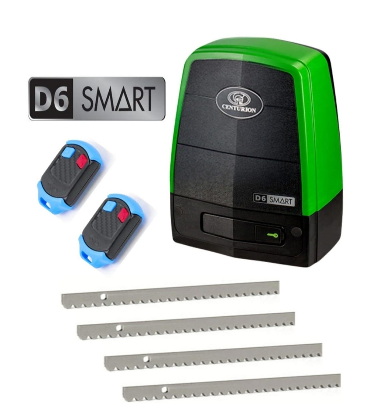 Kit Motor Corredera CENTURION D6 SMART con cremalleras metálicas