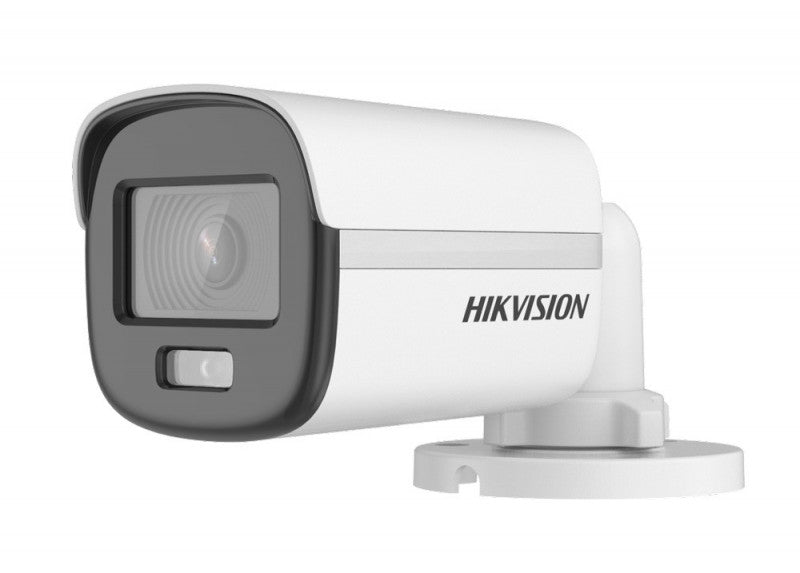 Camara TVI ColorVu 2MP. Luz Blanca 20m. IP67. DS-2CE10DF0T-PF 2.8MM Hikvision