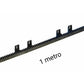 Cremallera de nylon negro