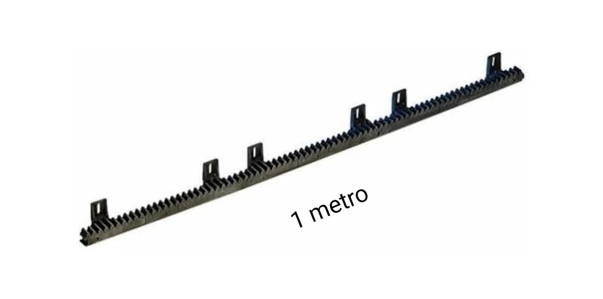 Cremallera de nylon negro