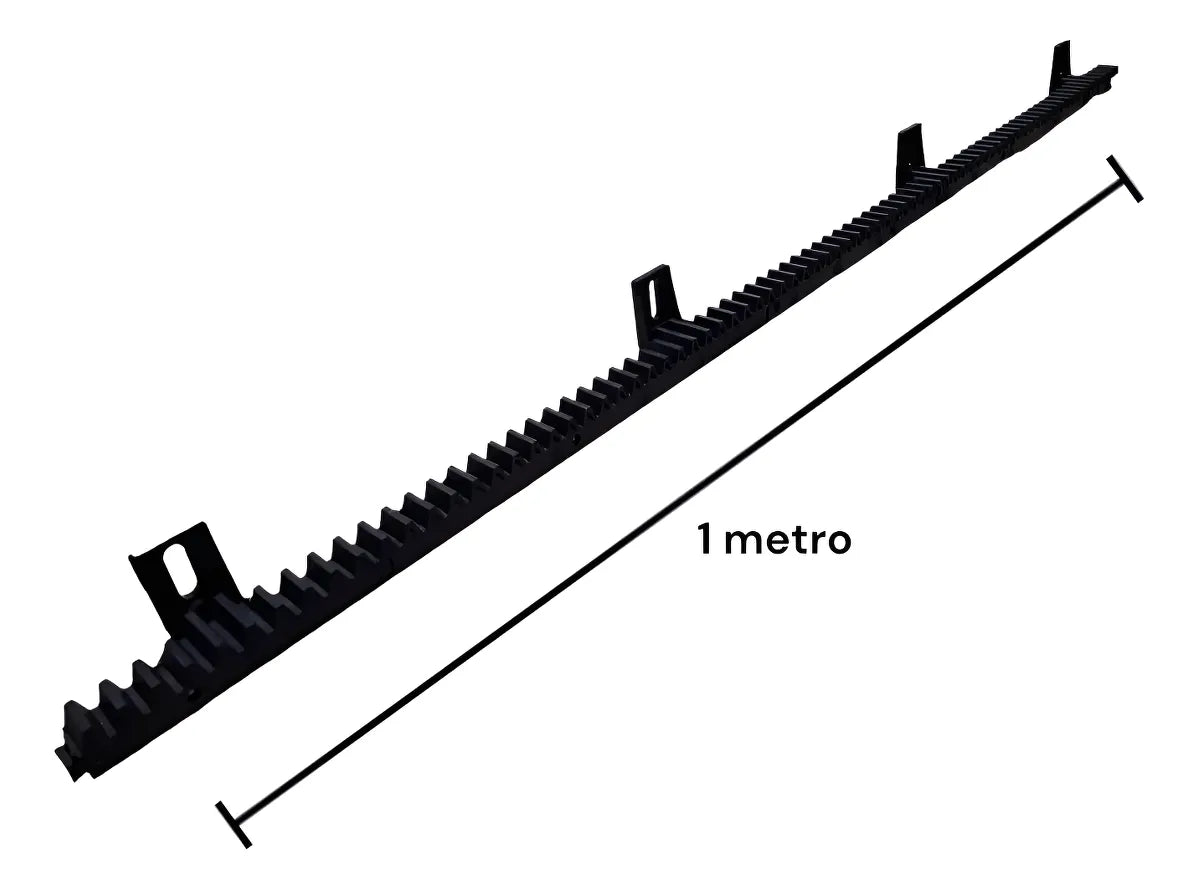 Cremallera de nylon negro