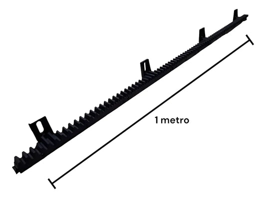 Cremallera de nylon negro