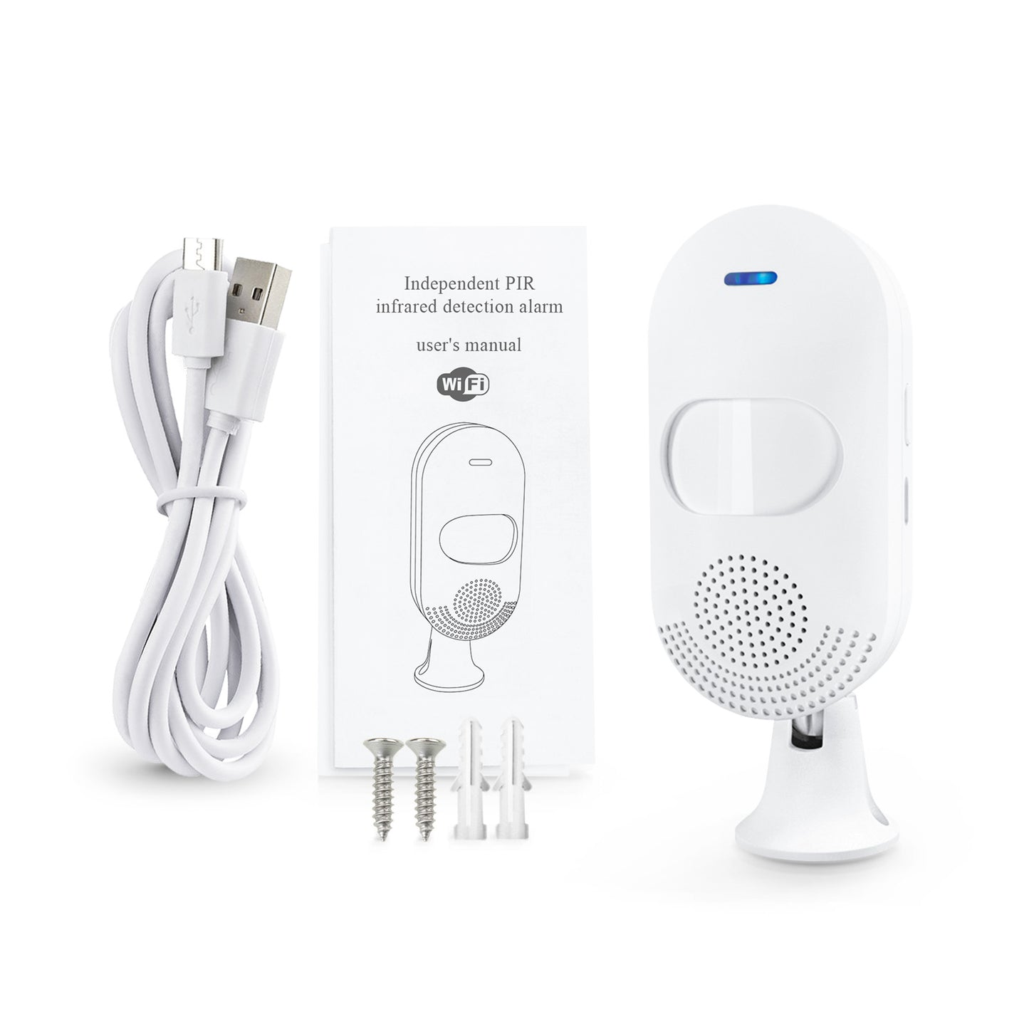 Alarma PIR Detector de Movimiento WiFi Tuya Smart