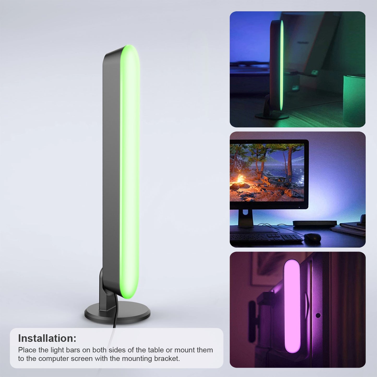 Luz LED Ambiente Inteligente Wifi Tuya Smart