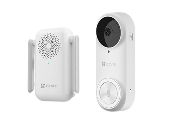 VIDEO DOORBELL WIFI 2.4GHZ C/CAMARA 3MP+PIR DB2 EZVIZ