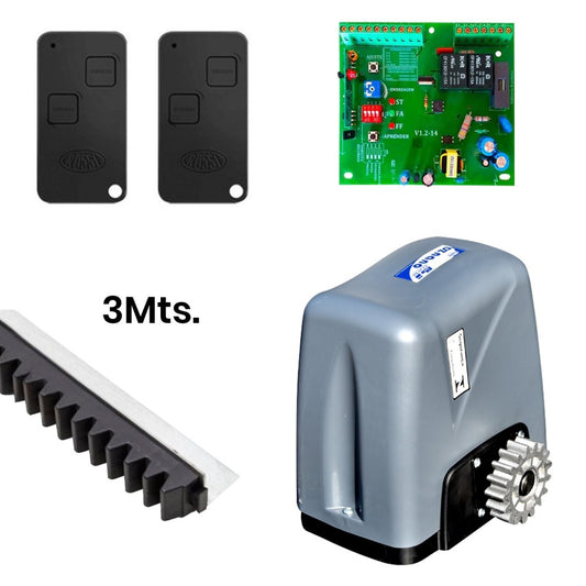 Kit Motor DZ NANO Turbo (600kg) Residencial, 30 Ciclos/Hora, 17m/min. ROSSI