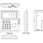 Terminal De Acceso 2MP Facial PIN Y Tarjeta DS-K1T320MWX Hikvision