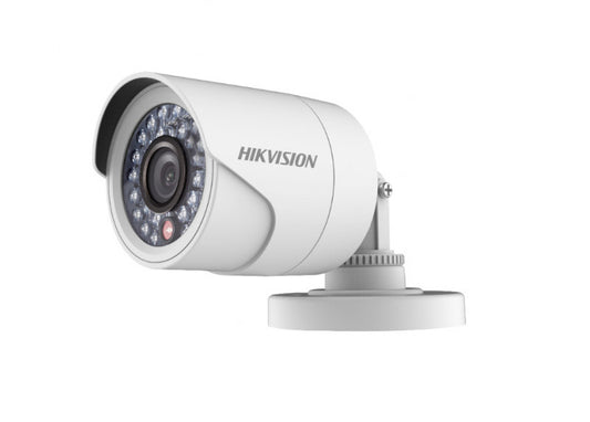 Camara TVI 1MP IR20M IP66 Plastica DS-2CE16C0T-IRPF 2.8mm Hikvision