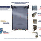 Cortinas Metálicas Motorizadas y Manuales Modelo Guardián 0.8" MG